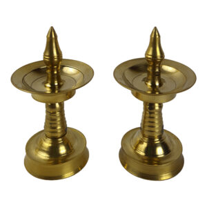 Brass Kerala Diyas Small (1 pair)